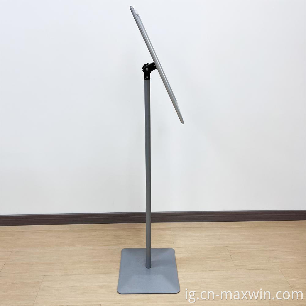 Posta na-agbachi mgbasa ozi n'èzí Poster Stand Outdoor Advertising